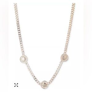 Givenchy Gold-Tone Chain Necklace with Signature Round Medallions